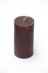 p 1 1 1 111 Bougie cylindrique chocolat 10x18 cm - Meilleures ventes