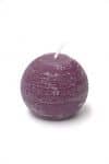 p 1 2 6 126 Bougie boule violet 10cm - Meilleures ventes