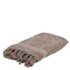 Serviette Hammam grise 140X70cm Lifestyle