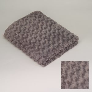 p 1 6 2 4 1624 Plaid gris fonce Simla 130x170cm - Nouveaux produits