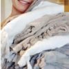 Serviette Hammam sable 110X60 Lifestyle – Image 3