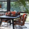 Chaise cuir brun Chicago – Image 2