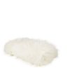 Plaid  fausse fourrure Blanc