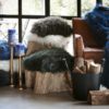 Plaid  fausse fourrure Blanc – Image 2