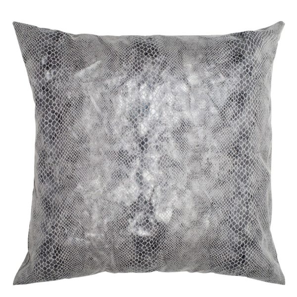Coussin gris Boa 50x50cm – Image 2
