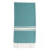 Fouta bleu turquoise 100X190cm