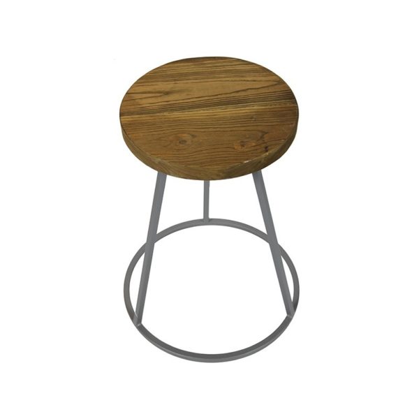 Tabouret Industriel Gris Saturn Red Cartel – Image 2