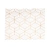 Nappe Graphique blanche 140x220 cm Present Time
