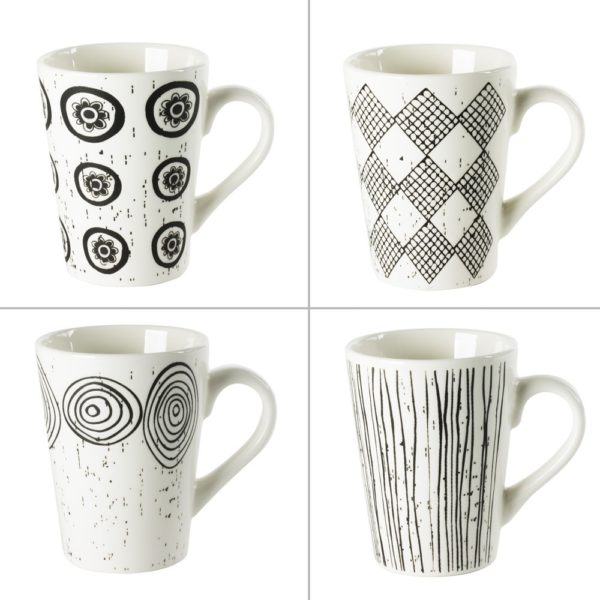 Coffret de 4 tasses Palawan 14 cl
