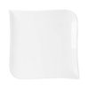 Lot de 6 Assiettes plates porcelaine Melody 25.5cm Blanc – Image 2