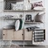 Plaid gris et blanc 130x150 cm Degrade – Image 2