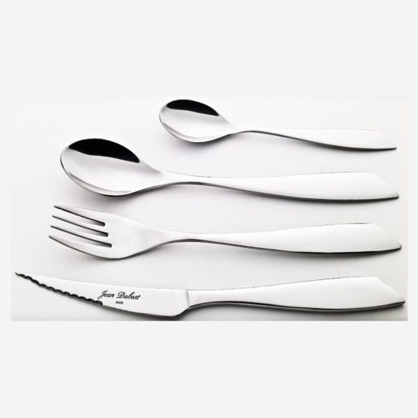 p 2 3 9 1 2391 Couverts 24 pieces Slim Inox Jean Dubost - Couverts 24 pièces Slim Inox Jean Dubost