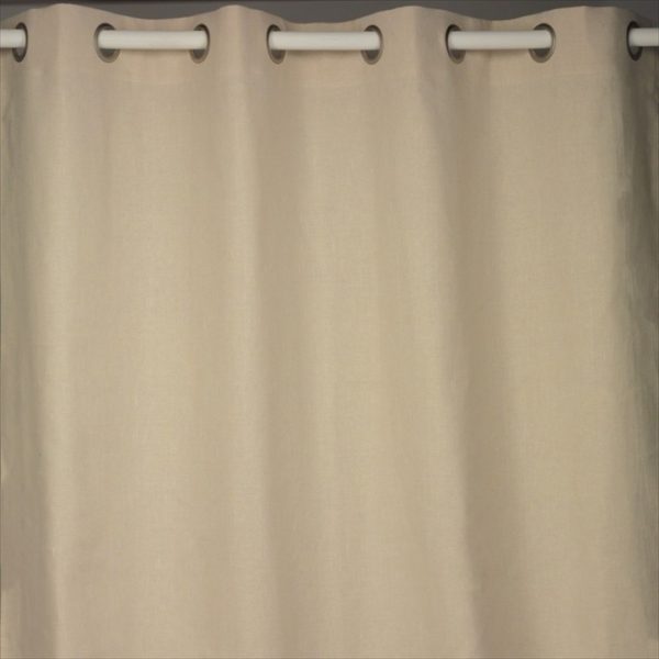 Rideaux Naturel 140x280cm Simla x2