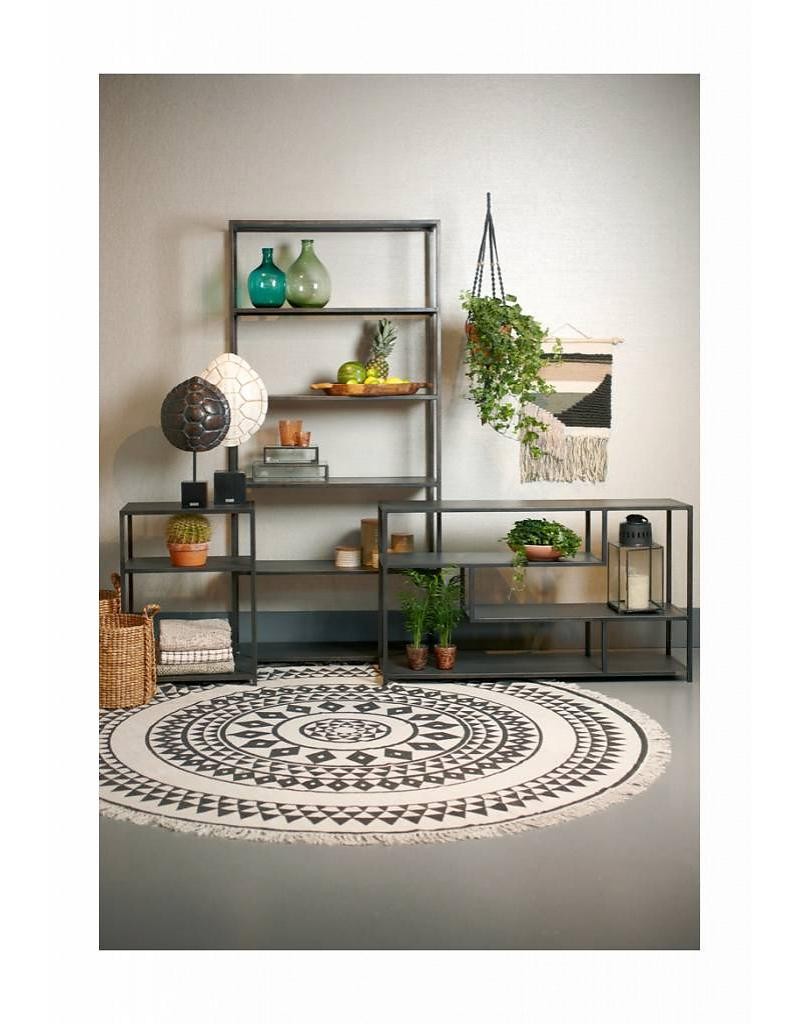 Bibliothèque métal noir droite Arizona – Image 2