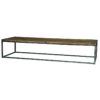 Table basse bois d'orme Madrid 180cm