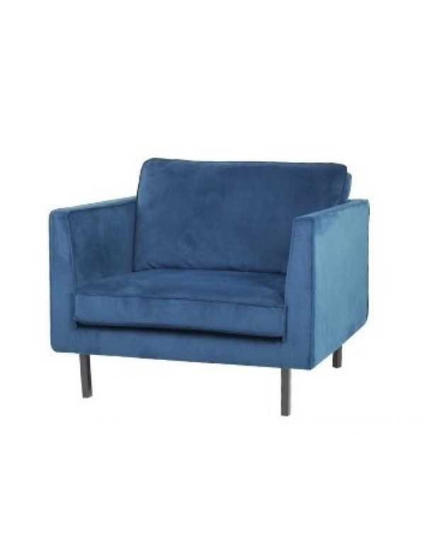 Fauteuil Velours Perugia 7 coloris Lifestyle – Image 4