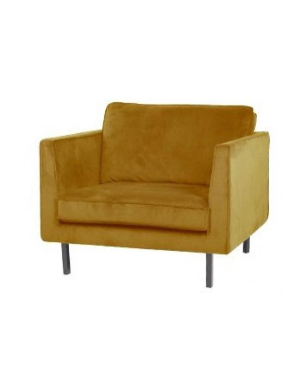 Fauteuil Velours Perugia 7 coloris Lifestyle