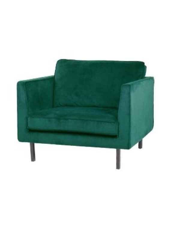 Fauteuil Velours Perugia 7 coloris Lifestyle – Image 7