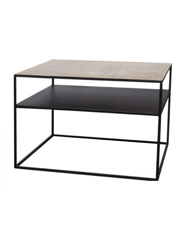 Table basse en métal 60 cm Almeria