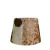Abat jour vache brun/blanc 20 cm – Image 3