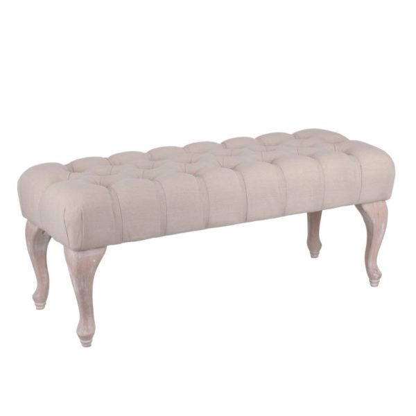 51588 - Banquette Naturel Capitonée