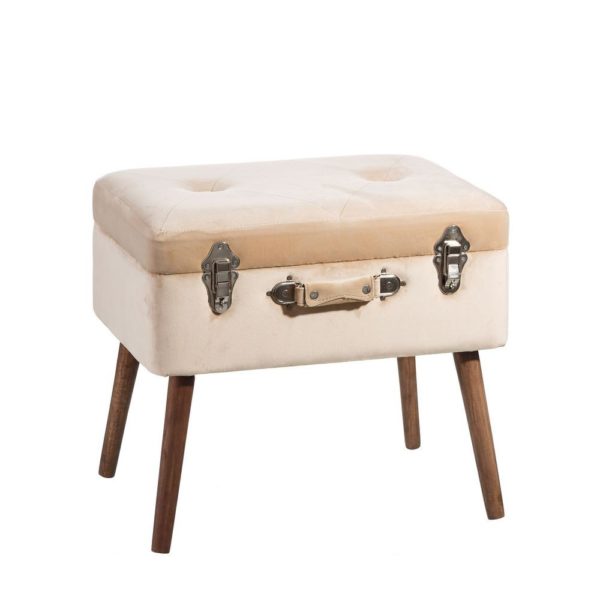 Banquette malle beige
