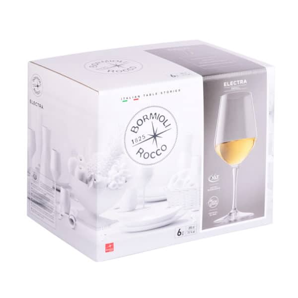 Electra 30576902 - Lot de 6 Verres à Vin 35cl Electra