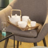 Coffret de 4 Mugs Snow blanc 35cl – Image 3