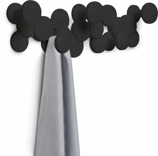 Patère Murale de 5 Crochets Bubble Hook Umbra – Image 4