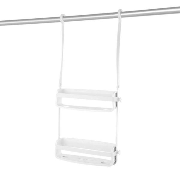 71GGWBDZkL. SL1500 - UMBRA Flex Shower Caddy. Organiseur de douche à 2 étagères