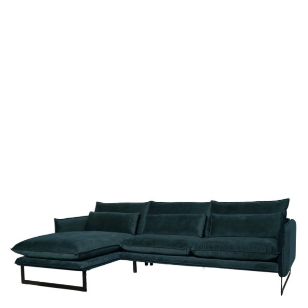 Canapé d'angle gauche velours 13 coloris Milan – Image 10
