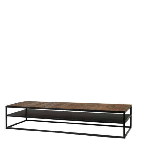 Table basse chêne recyclé 180 cm Bilbao