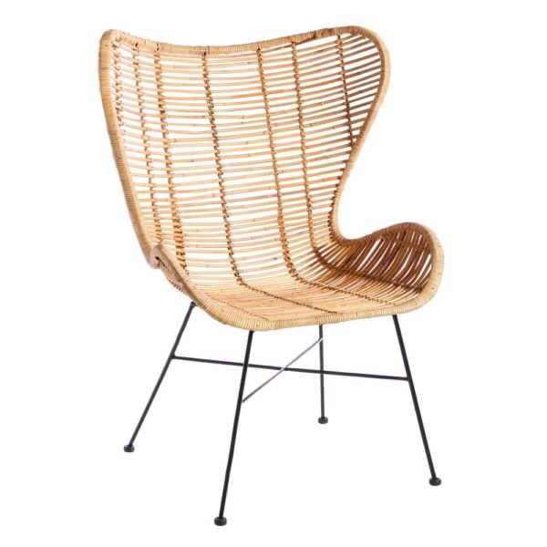 Fauteuil Rotin Naturel