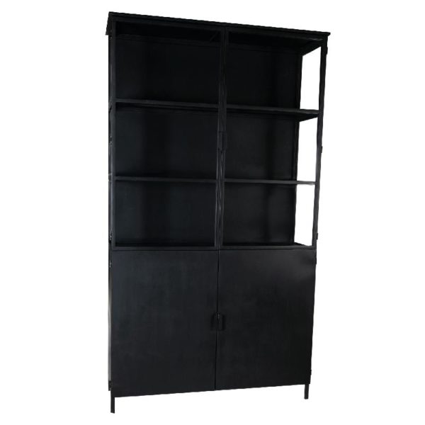 702587 - Armoire métal noir Elina PTMD