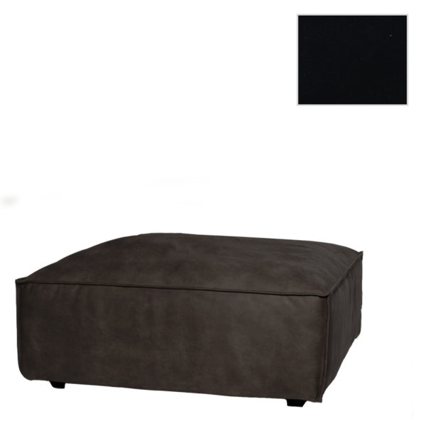 canapé verona hocker seven onyx00 1 - Canapé Verona Mercey 1,5 places + Accoudoir Gauche 7 couleurs Lifestyle