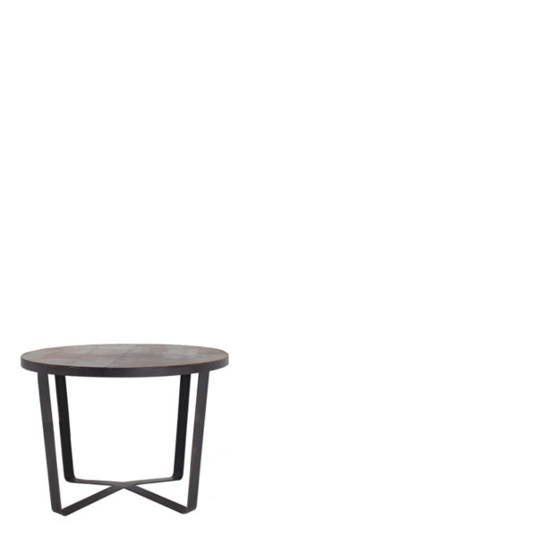 Table basse en cuir Nevada 85cm – Image 5