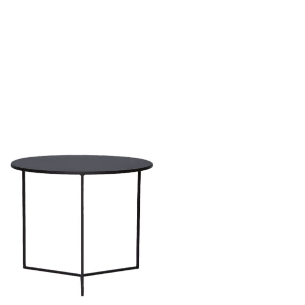 Table basse métal noir 40cm Sandviken