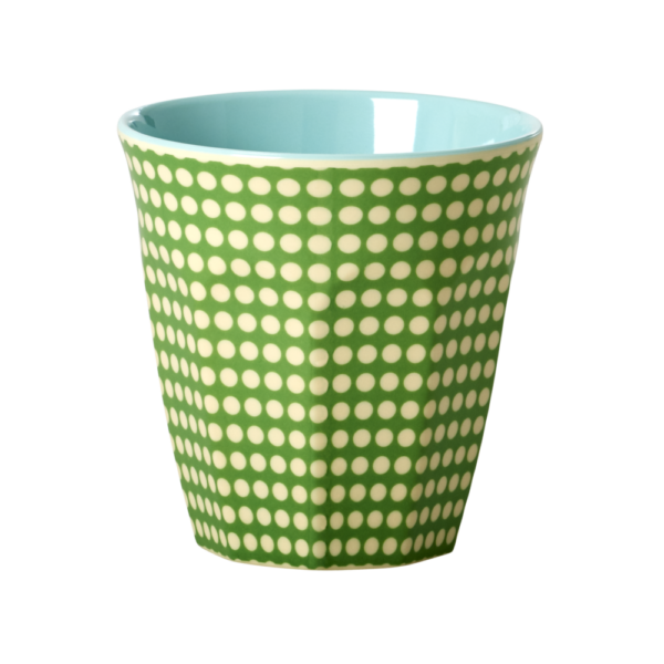 cup dot green - Rice