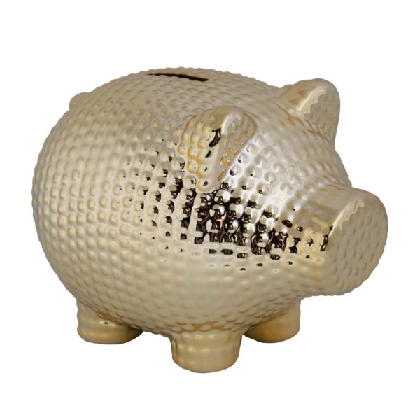 Tirelire Cochon doré – Image 3
