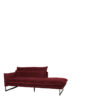 Méridienne en velours gauche 13 coloris Milan – Image 10