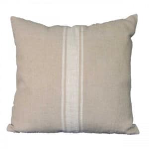 coussin 45x45 calvi ecru lin - Meilleures ventes