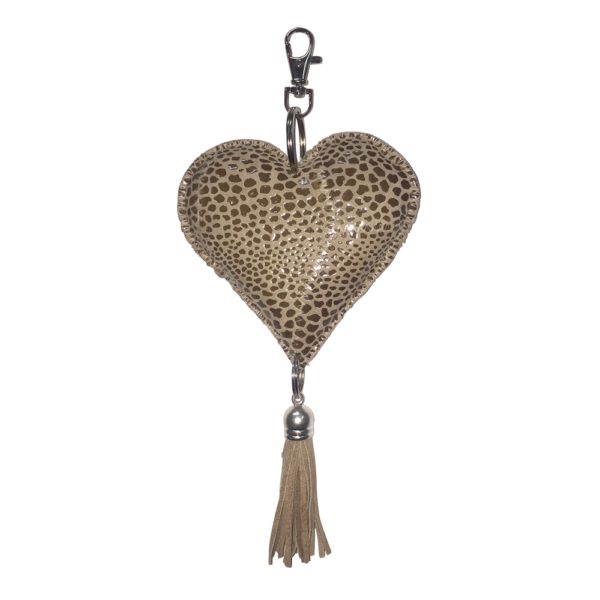 Porte clé coeur Cobra