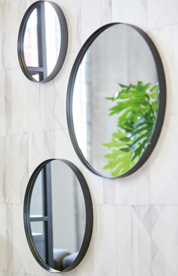 Miroir Juma noir 120cm – Image 2