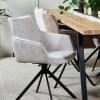 Chaise pivotante Black Johnson – Image 2