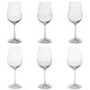 Verre à vin 35 cl Graphik lot de 6
