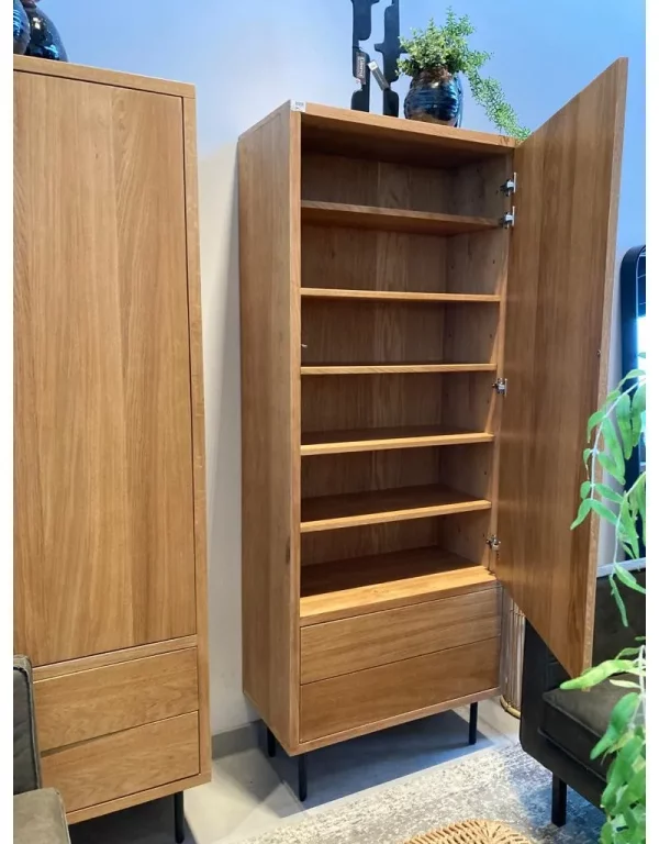 Armoire 1 Porte Naturel Tucson – Image 3