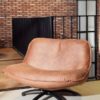 Fauteuil Cuir Gris Forli – Image 2