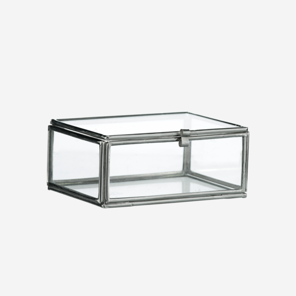 Boîte à bijoux argent