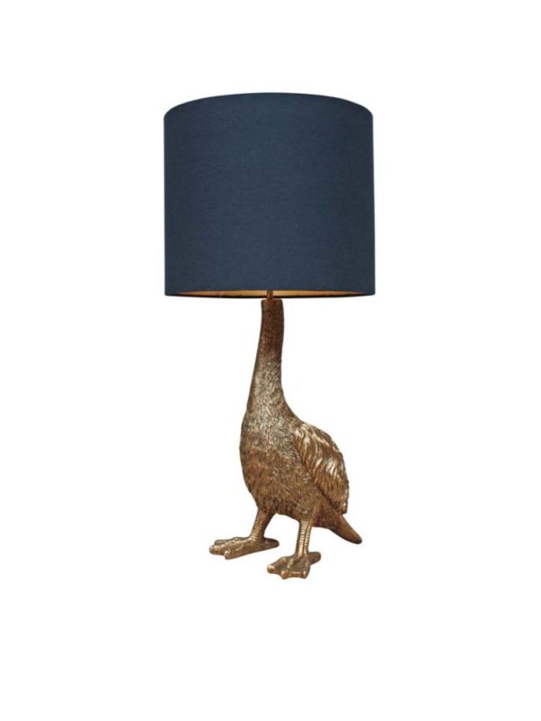 Lampe Howard noir et or