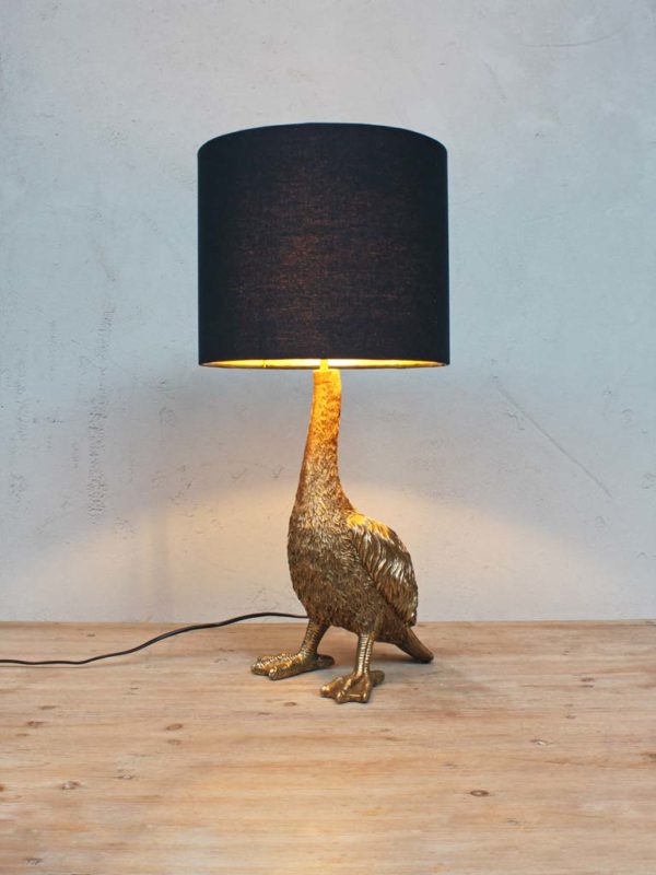 lampe howard - Lampe Howard noir et or
